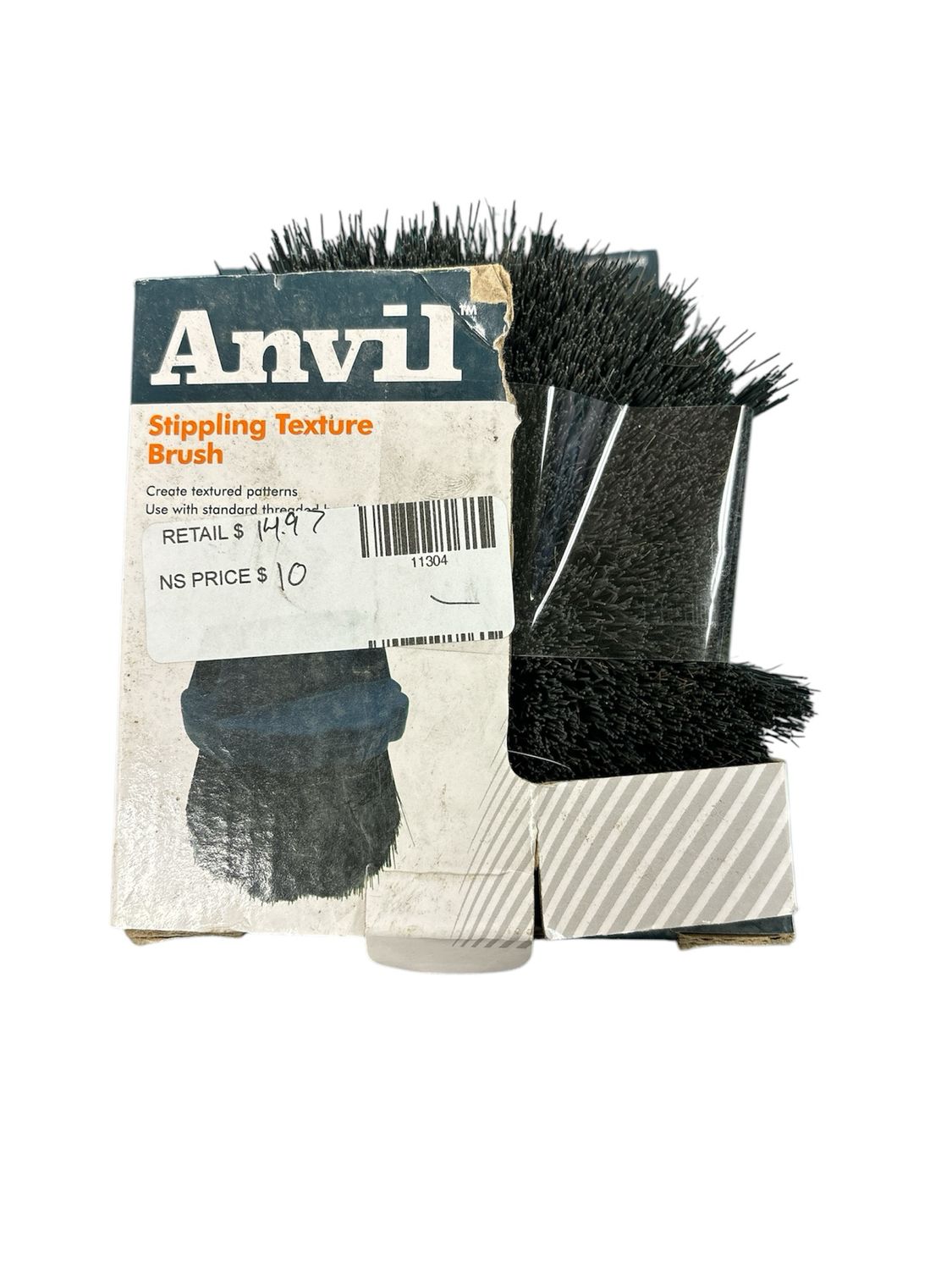 Anvil 5 in. Horse Hair Stippling Texture Brush 82032