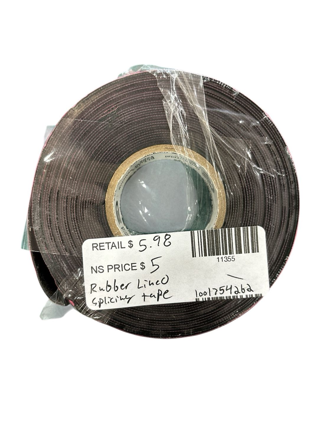 Commercial Electric 3/4 in. x 22 ft. Black Rubber Splicing Tape 30005335