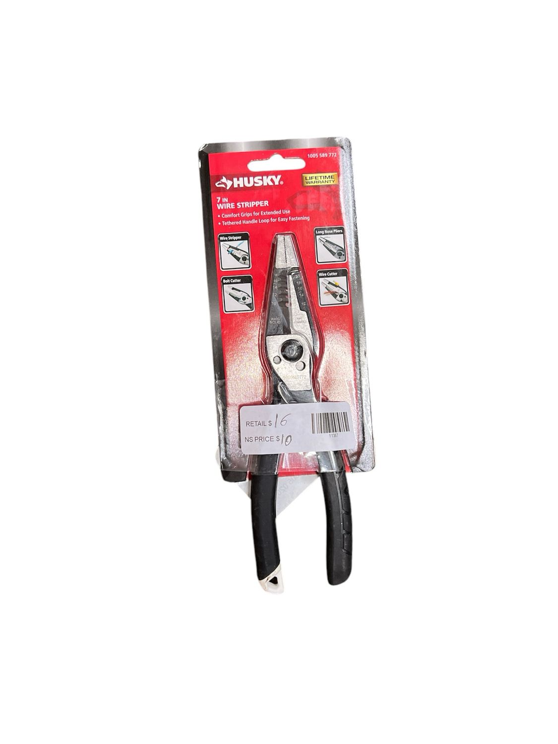 Husky 7 in. Wire Strippers 90147 New