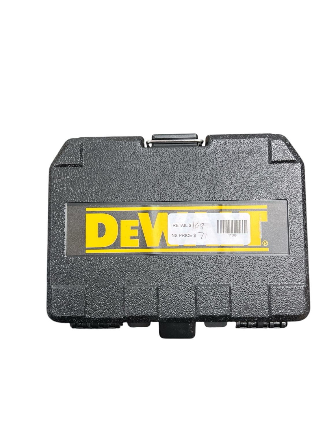 DEWALT 40 ft. Red Self-Leveling Cross Line Laser Level with (2) AA Batteries &amp; Case DW08802-QU New