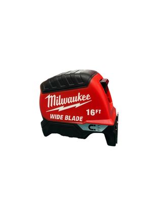 Milwaukee 16 ft. Wide Blade Magnetic Tape Measure With 16 ft. Reach 48-22-1216M New