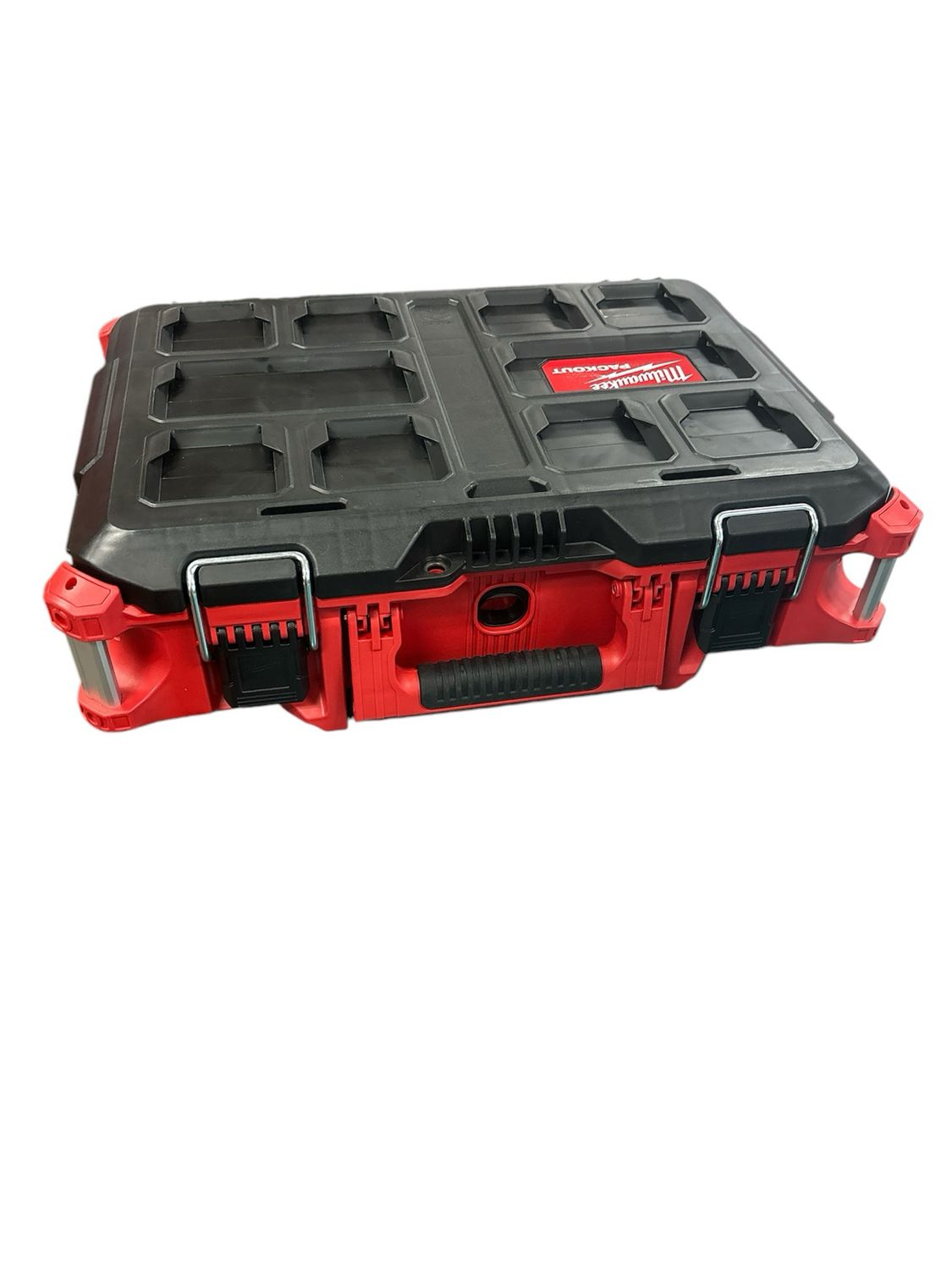 Milwaukee PACKOUT 22 in. Medium Red Tool Box with 75 lbs. Weight Capacity 48-22-8424     .