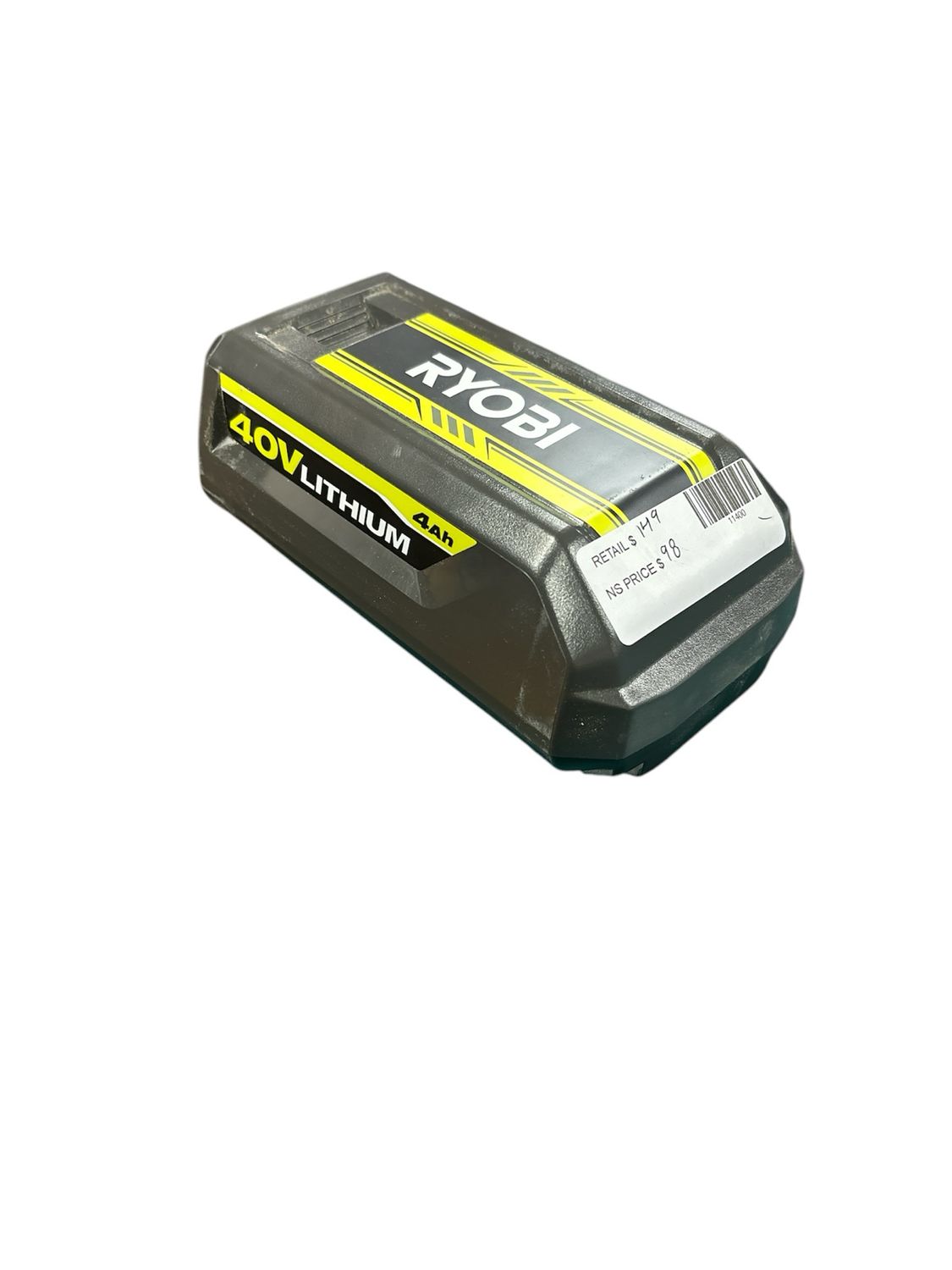 RYOBI 40V Lithium-Ion 4.0 Ah Battery OP4040A1    .