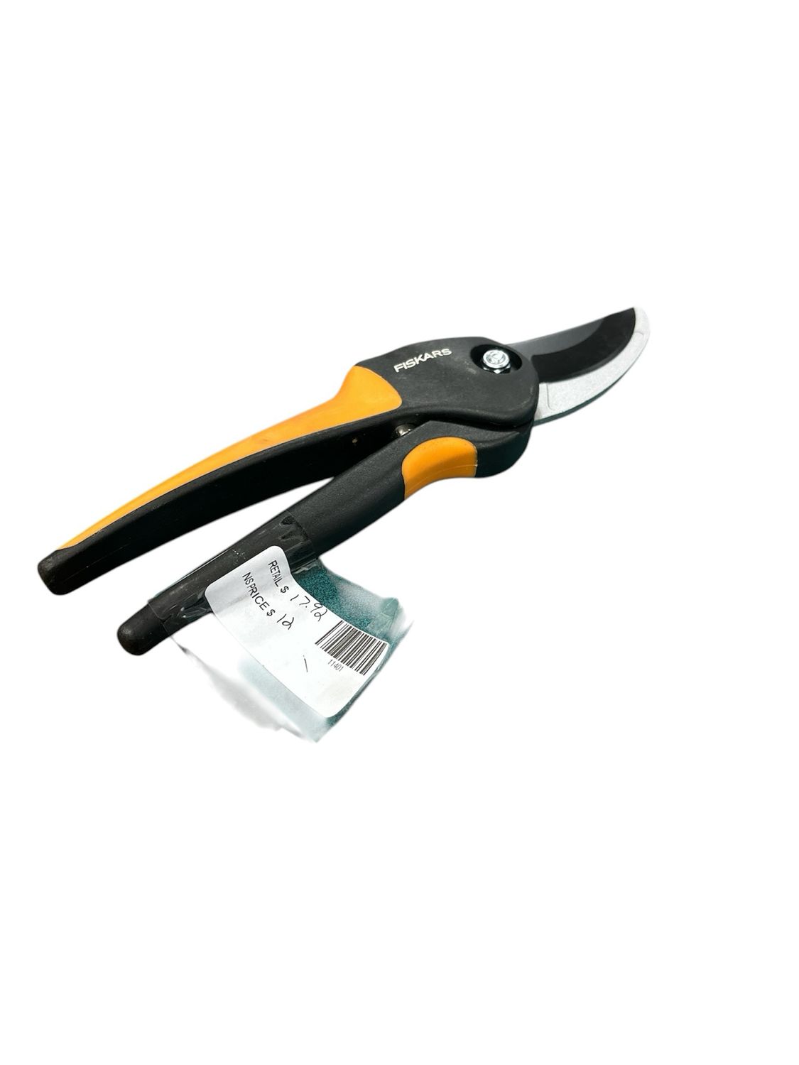 Fiskars 3/4 in. Cut Capacity 9.4 in. Steel Blade Bypass Pruning Shears with SoftGrip Handles 1072980