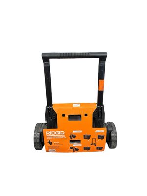 RIDGID Pro Gear System Gen 2.0 Durable All Terrain Rolling Tool Box Attachment With 9 in. Heavy Duty Wheels 255230 New