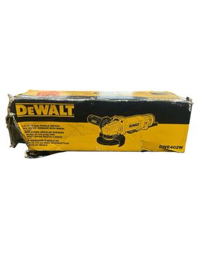 DEWALT 11 Amp Corded 4.5 in. Small Angle Grinder DWE402W New