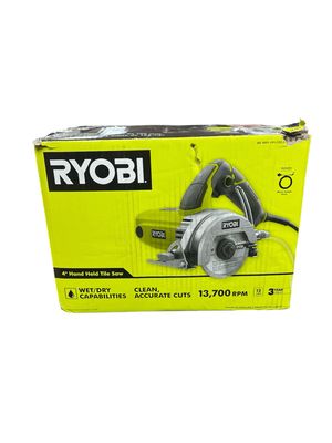 RYOBI 12 -Amps 4 in. Blade Corded Wet Tile Saw TC401 Used