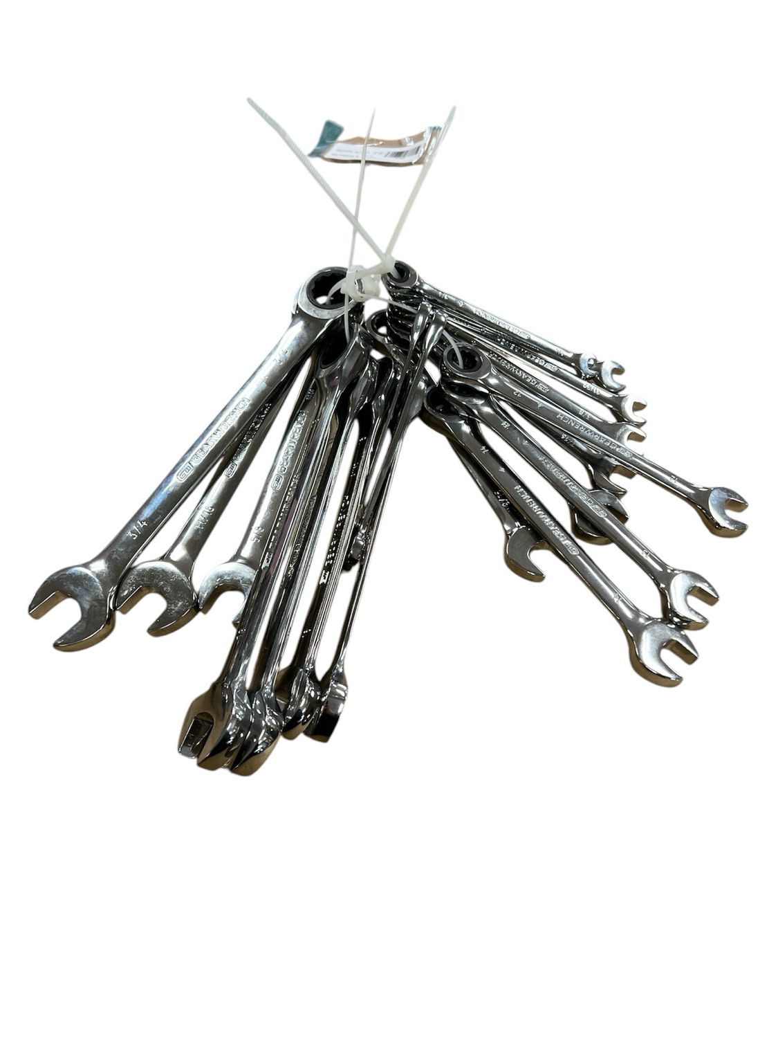 GEARWRENCH 72-Tooth 12 Point SAE/Metric Combination Ratcheting Wrench Set (20-Piece) 35720-06 Used Missing 10MM