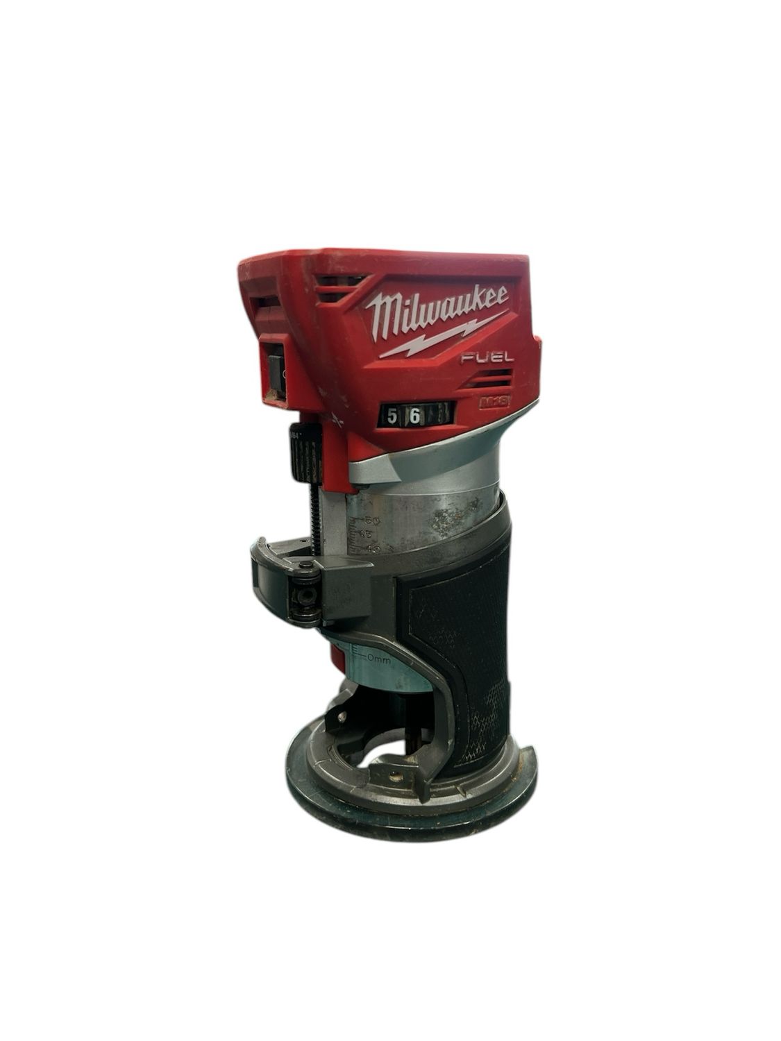 Milwaukee M18 FUEL 18V Lithium-Ion Brushless Cordless Compact Router (Tool-Only) 2723-20 Heavily Used
