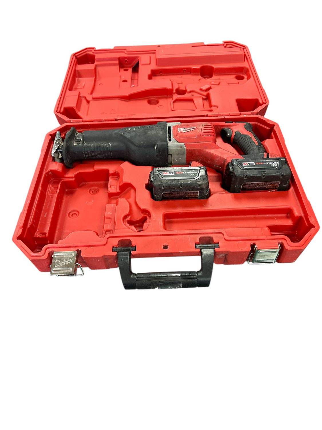 Milwaukee M18 Sawzall W/ 2 M18 5.0 Batteries