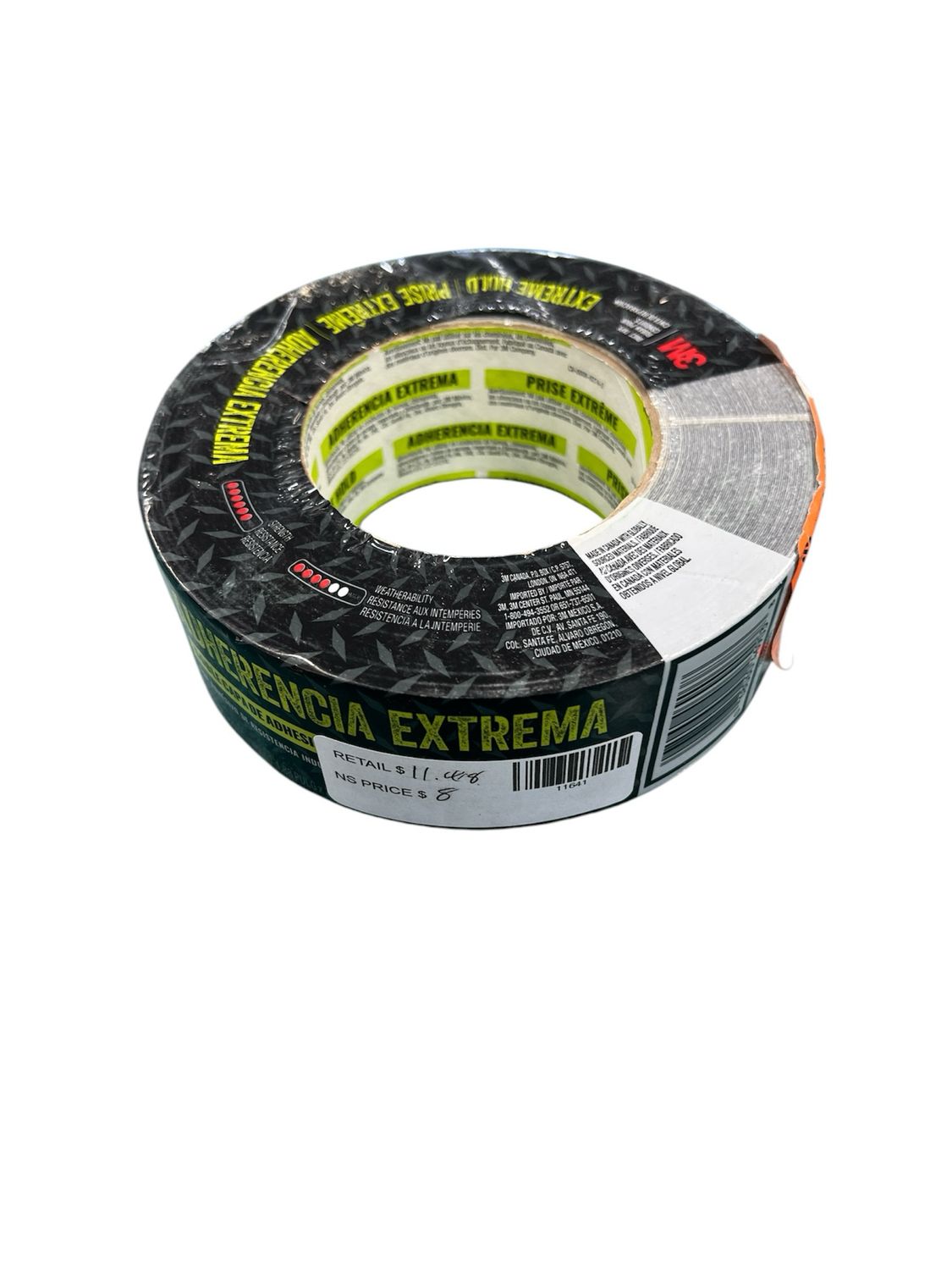 3M 1.88 in. x 30 yds. Extreme Hold Duct Tape 2830-B New