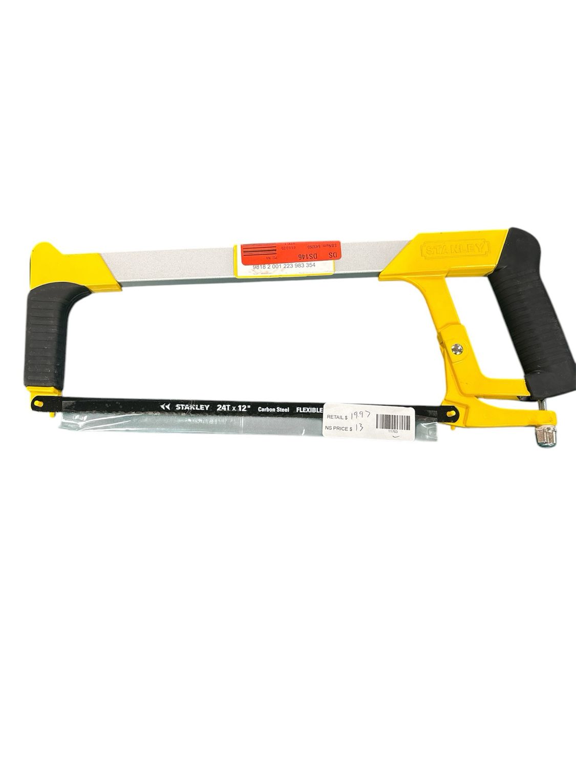 Stanley 12 in. High-Tension Hack Saw with 10 in. Mini Hack Saw 20-036M