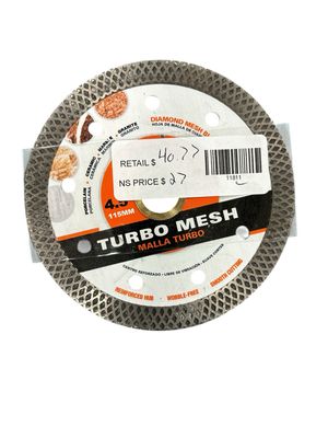 RIDGID 4.5 in. Continuous Rim Blade with Mesh Rim HD-CM45P