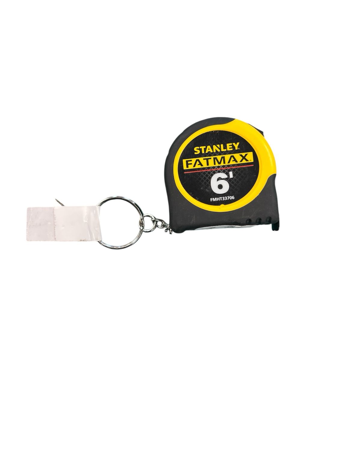 Stanley FATMAX 6 ft. x 1/2 in. Keychain Pocket Tape Measure FMHT33706M New