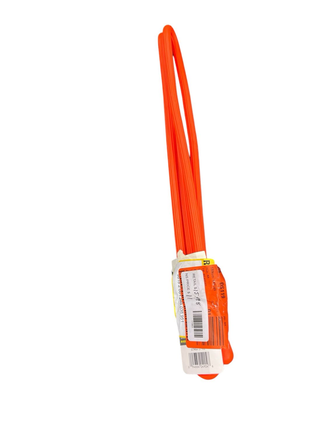 Nite Ize 64 in. Bright Orange Gear Tie Mega Twist Tie GTM64-31-R6 New