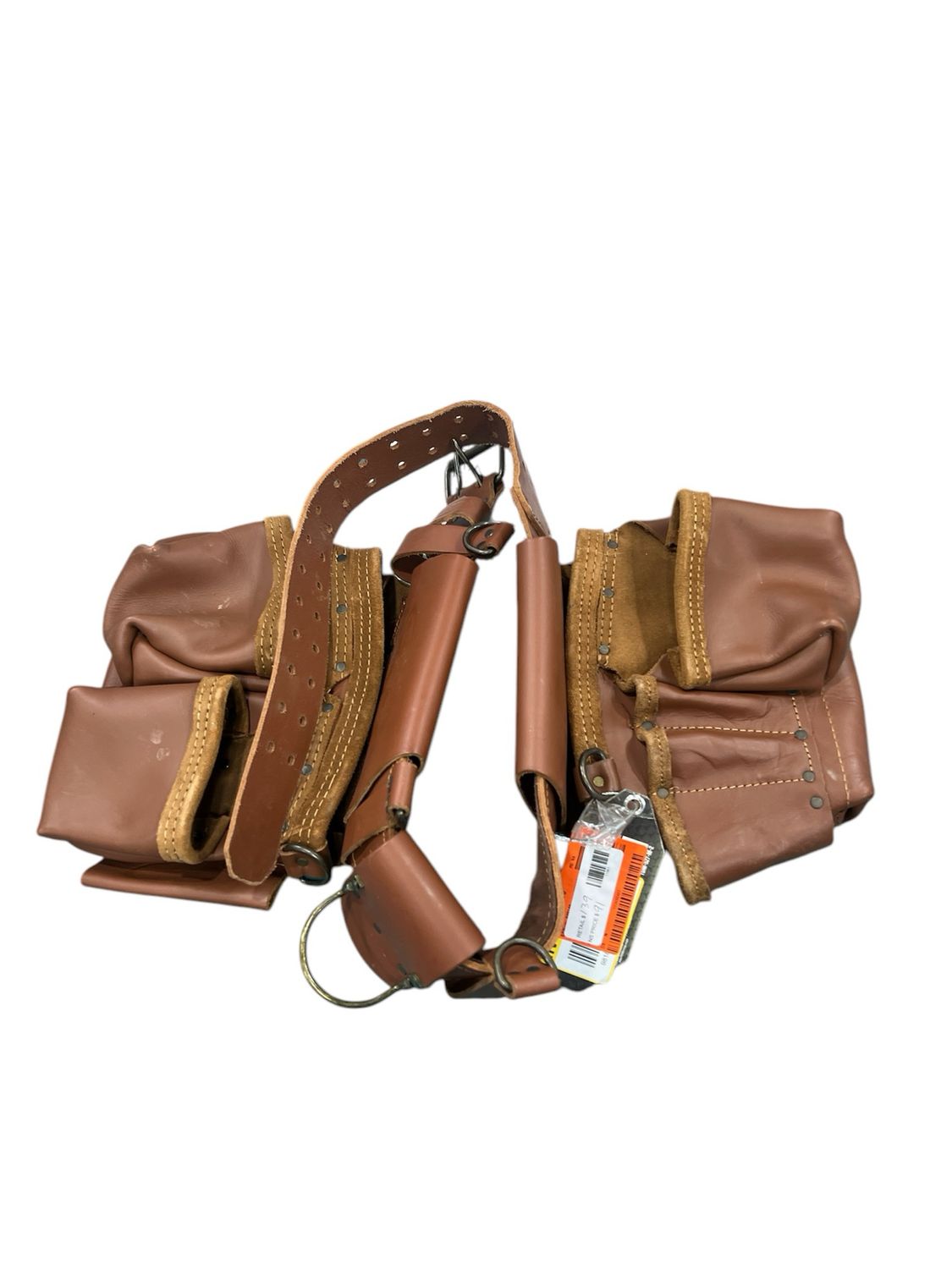 McGuire-Nicholas Master&#39;s 52.5 in. Brown Leather Rig (2-Bag) 1DM-527-M-2 Appears New