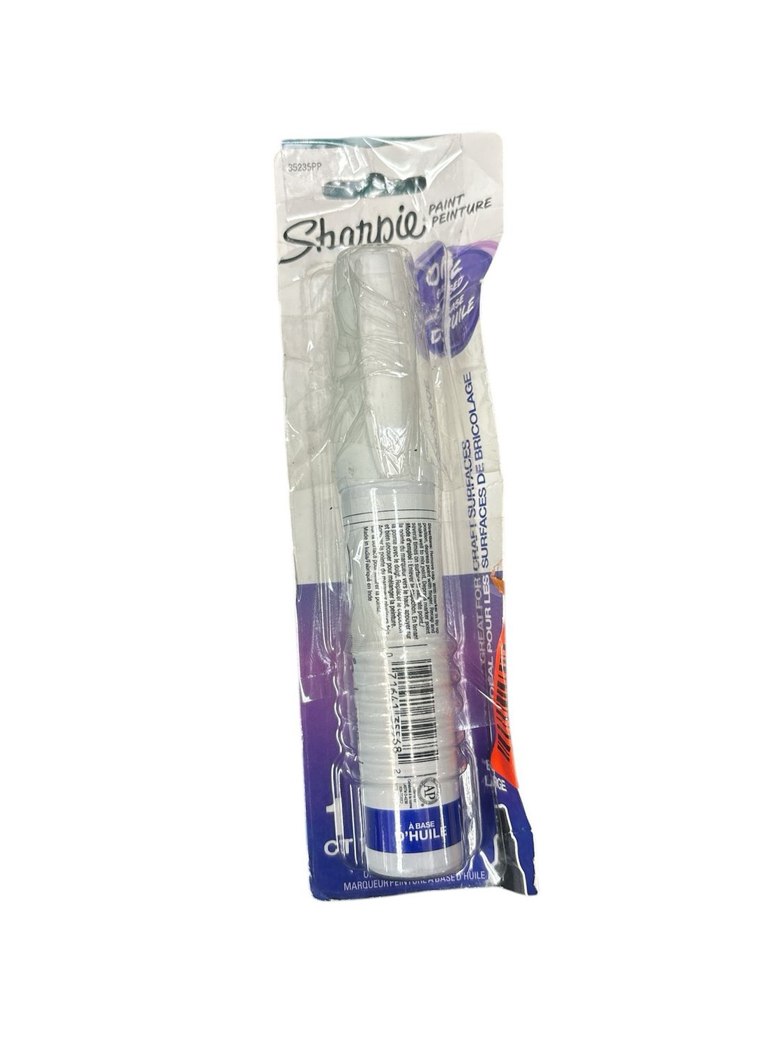 Sharpie White Bold Point Oil-Based Paint Marker 35235PP Like New