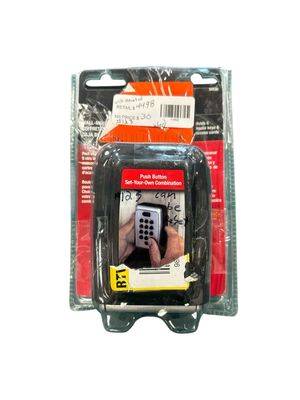 Master Lock Lock Box, Resettable Push Button Combination 5423DHC