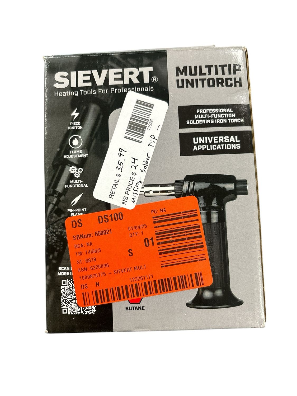 SIEVERT Multi-Burner Tip UniTorch 431001