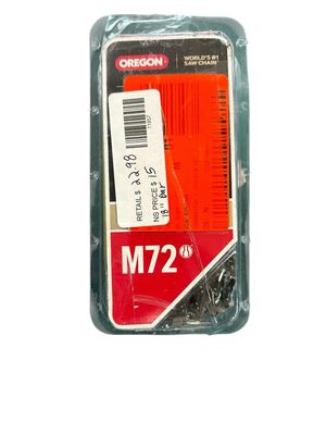 Oregon M72 Chainsaw Chain for 18 in. Bar, Fits Echo, Husqvarna, Dolmar, Jonsered, Craftsman, Makita and others M72-21