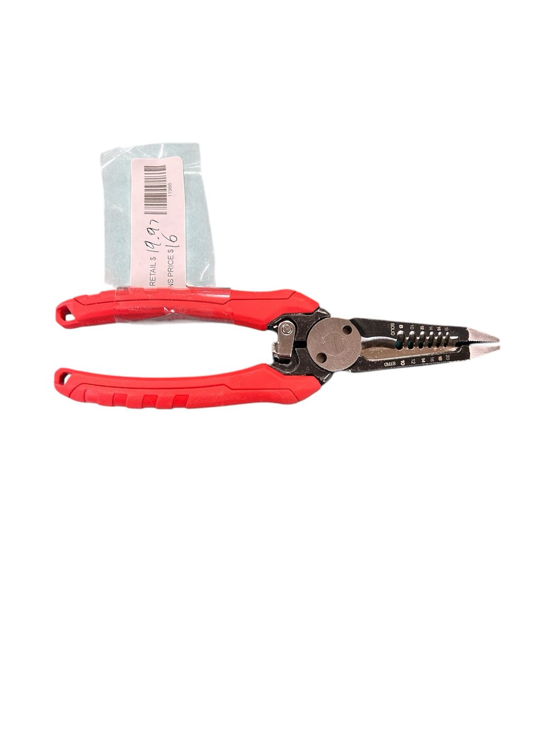 Milwaukee 7.75 in. Combination Electricians 6-in-1 Wire Stripper/Cutter Pliers 48-22-3079 Light Use