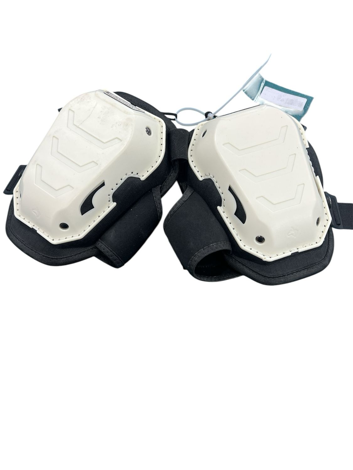 Husky White Foam Memory Foam Hard Cap Knee Pad with Adjustable Straps HD00411 Light Use