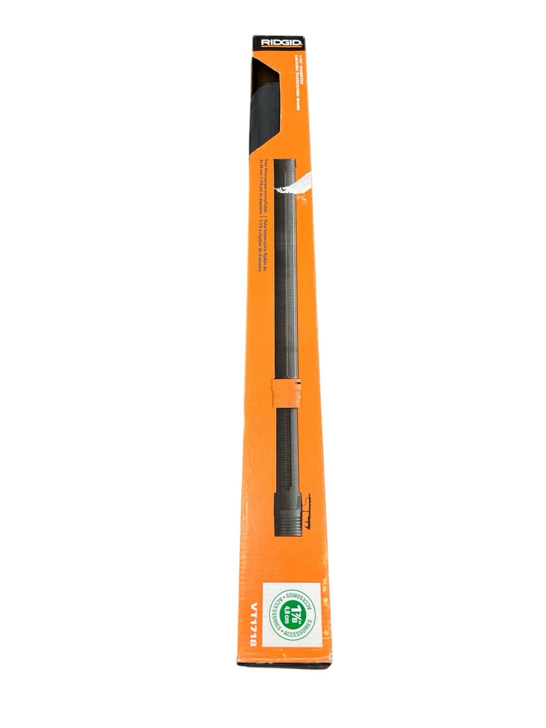 RIDGID 1-7/8 in. Locking Telescoping Extension Wand Accessory Shop Vacuum Attachment for RIDGID Wet Dry Vacs VT1718