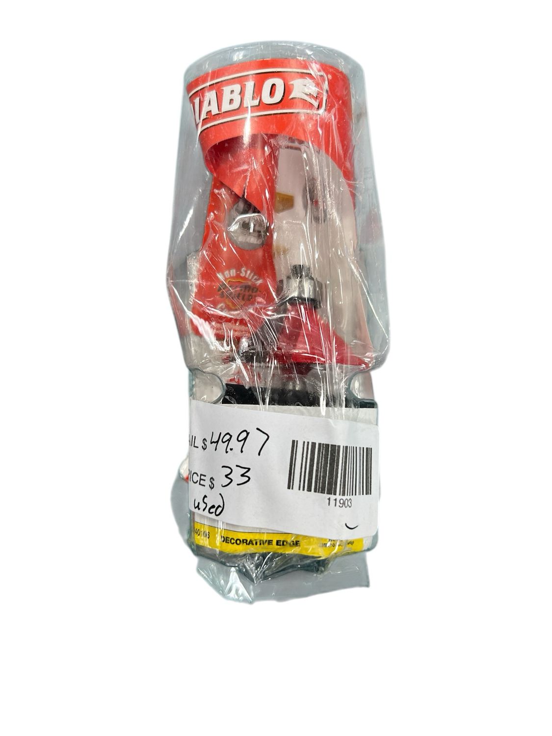 DIABLO 1/4 in. Chamfer 45-Degree Router Bit (1-Piece) DR40106