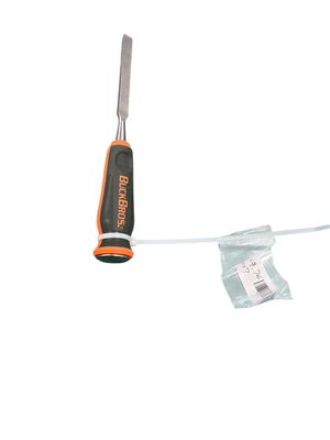 BuckBros1/2 in. Wood Chisel with Grip and Striking End Cap New .