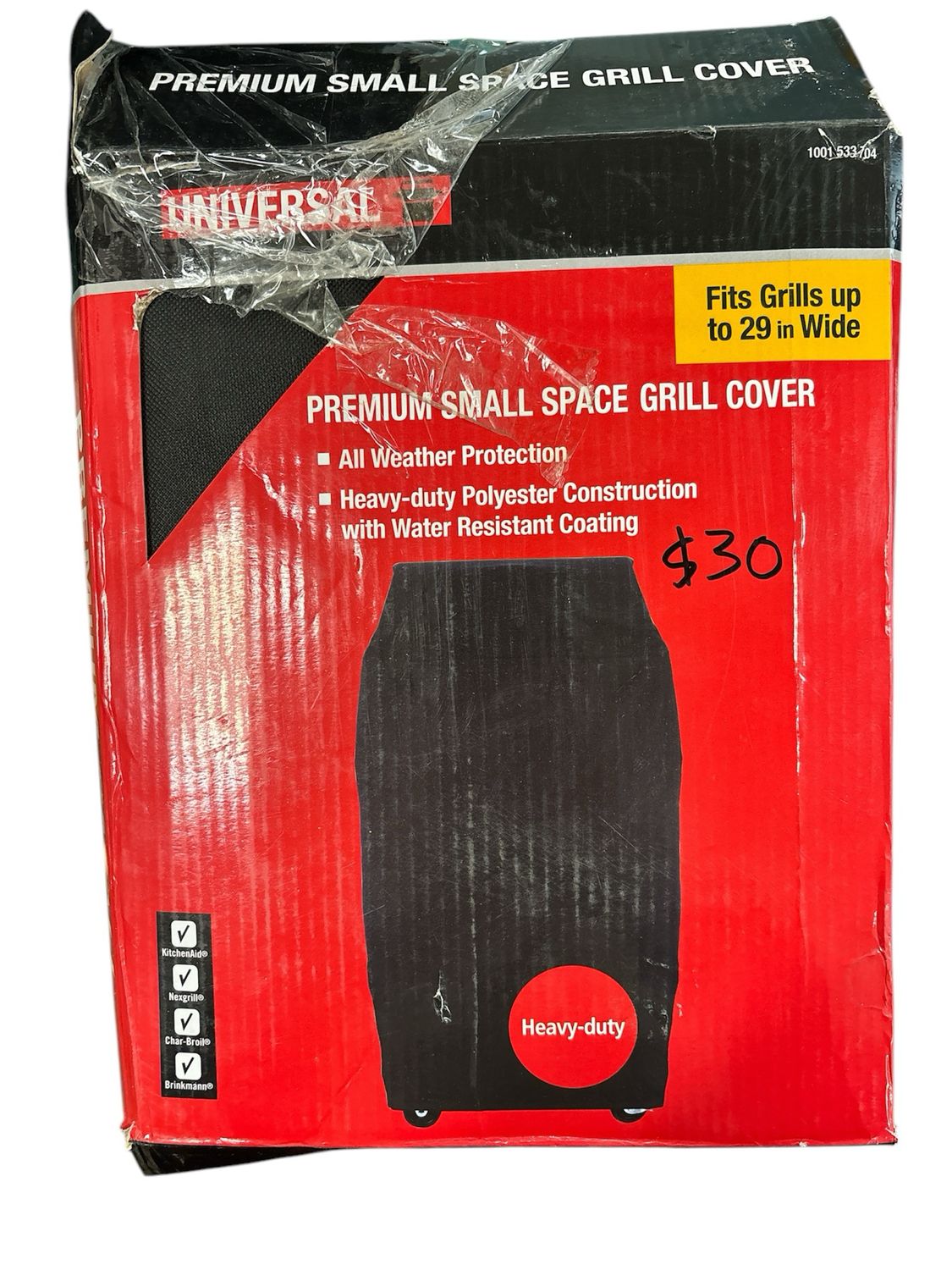 Universal Premium Gas Grill Cover for Small Spaces 700-0101