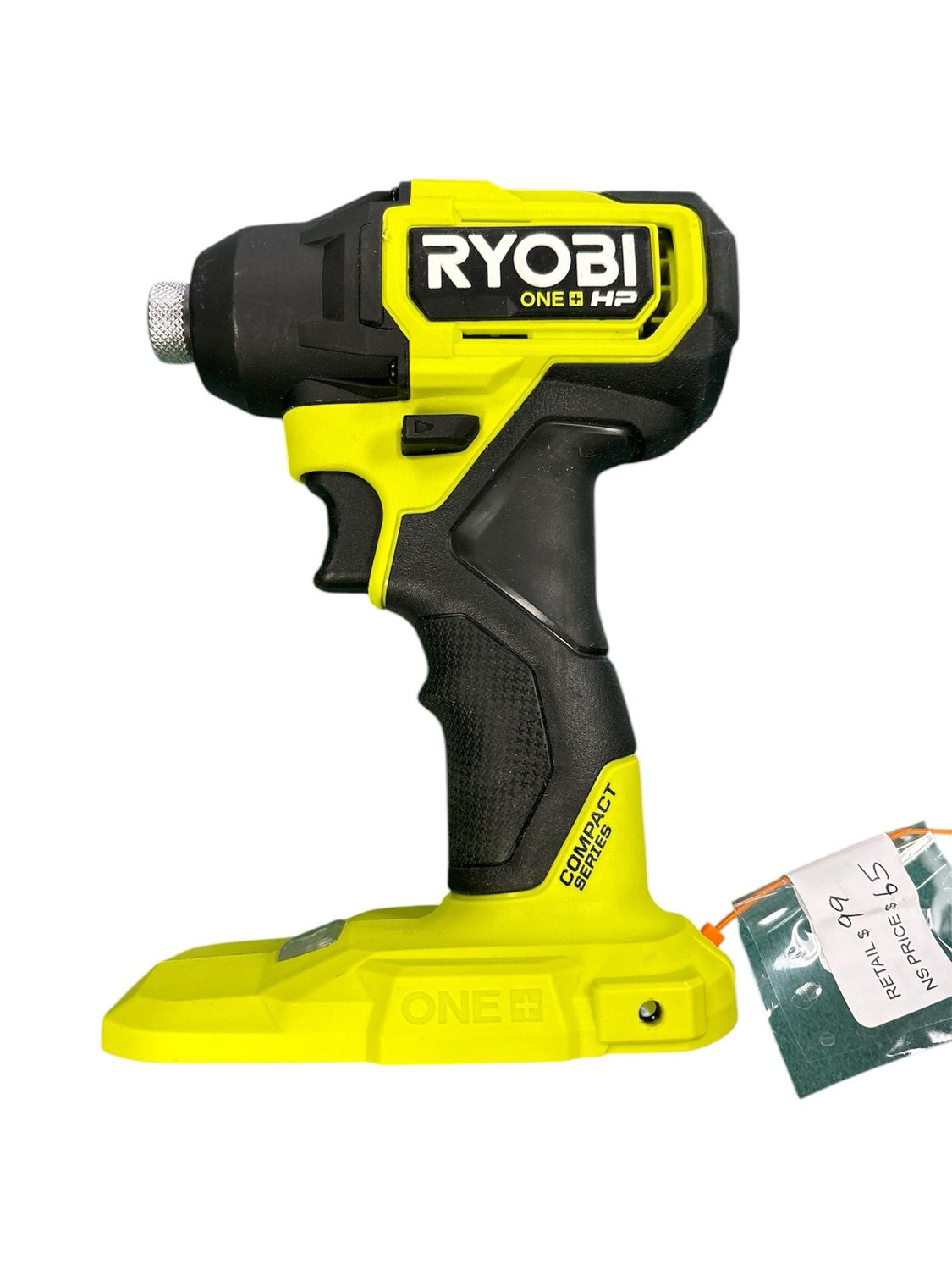 RYOBI ONE+ HP 18V Brushless Cordless Compact 1/4 in. Hex Impact Driver (Tool Only) PSBID02
