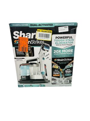 Shark StainStriker Portable Corded Upholstery, Car, Rug and Carpet Cleaner with Spot and Pet Odor Remover in White PX201 Light Use