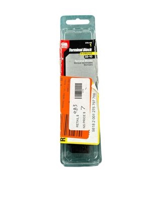 Gardner Bender 22-10 AWG 6-Circuit Terminal Block (1-Pack) GTB-406