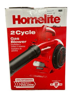 Homelite 150 MPH 400 CFM 2-Cycle Handheld Gas Leaf Blower UT26BL3