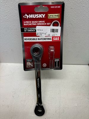 Husky Ratcheting Quad Drive Wrench