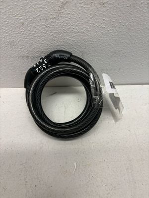 Master Lock Bike Lock Cable with Combination, 4 ft. Long 8143DHCHD