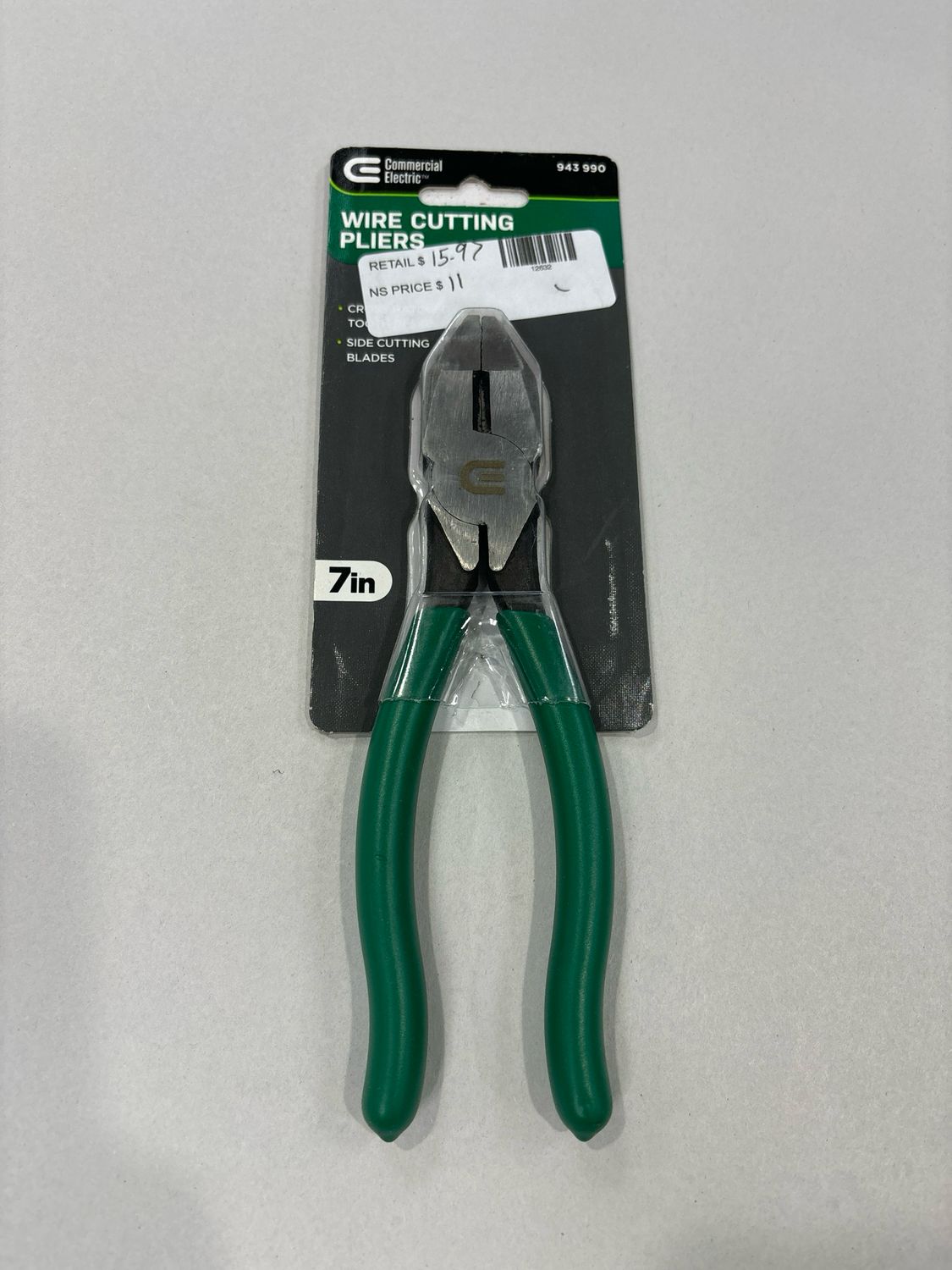 Commercial Electric 7 in. Wire Cutting Pliers CE180837 .