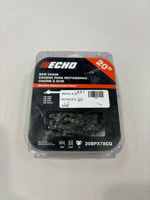 ECHO Y78 20 in. Small Chisel Chainsaw Chain - 78 Link 20BPX78CQ .