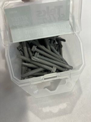 Teks #12-14 x 2 in. Hex Washer Head Drill Point Corrosion Resistant Screw (60-Pack) 21820