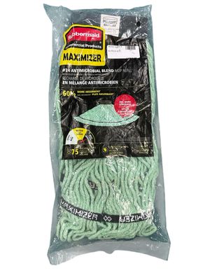 Rubbermaid Commercial Products Maximizer #24 Anti-Microbial Mop Head 1972948