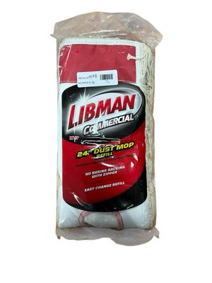 Libman 24 in. High Power Cotton Dust Mop Refill 923