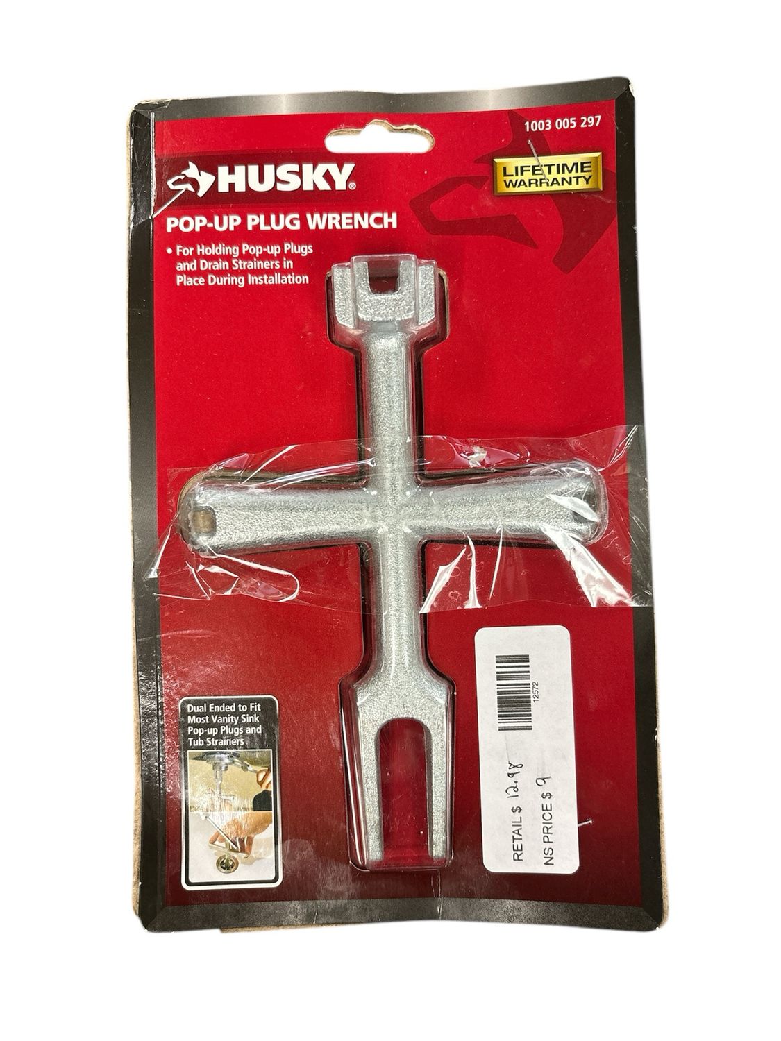 Husky Pop-Up Plug Wrench 16PL0136