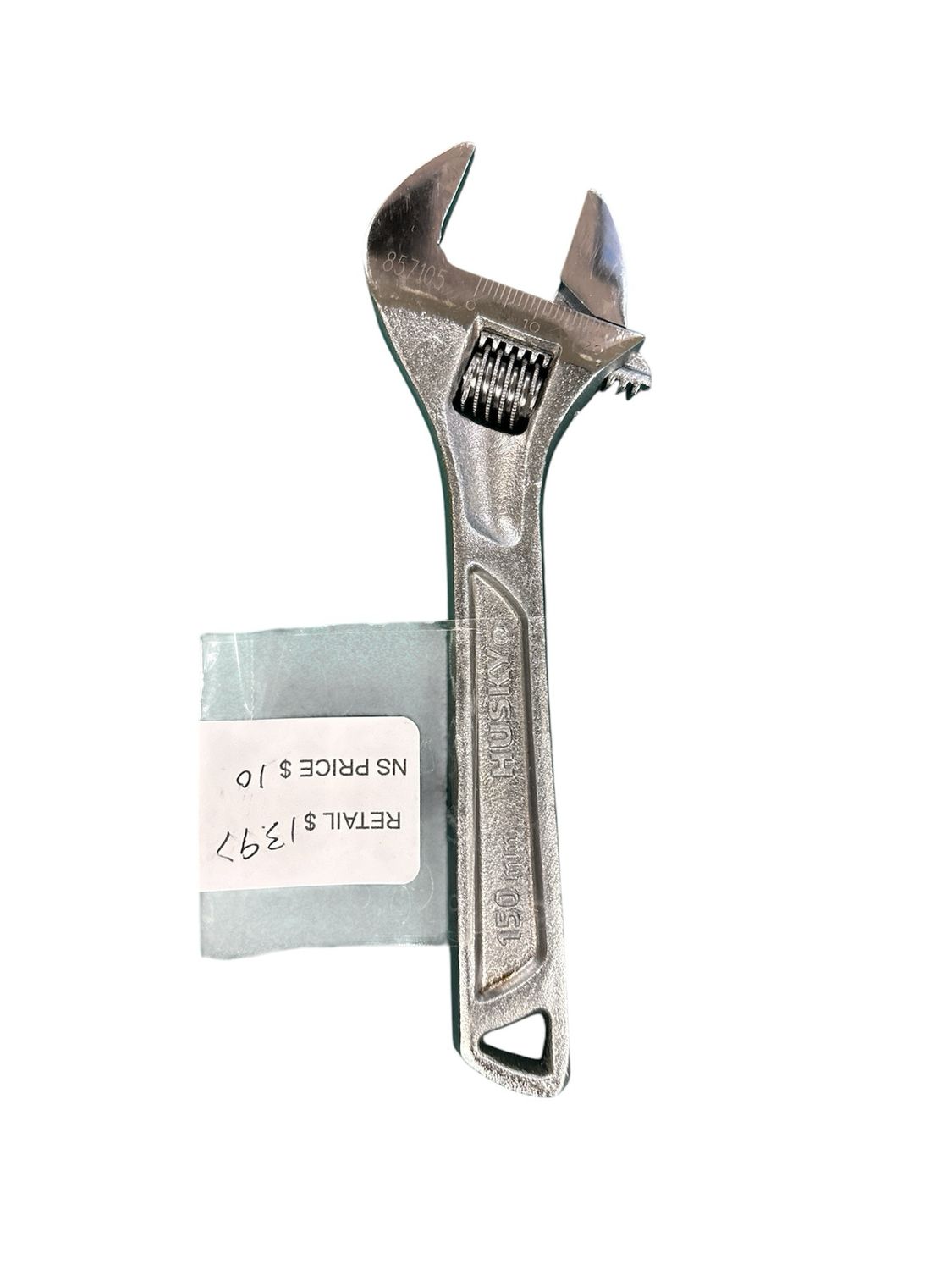 Husky 6 in. Adjustable Wrench 90930 .