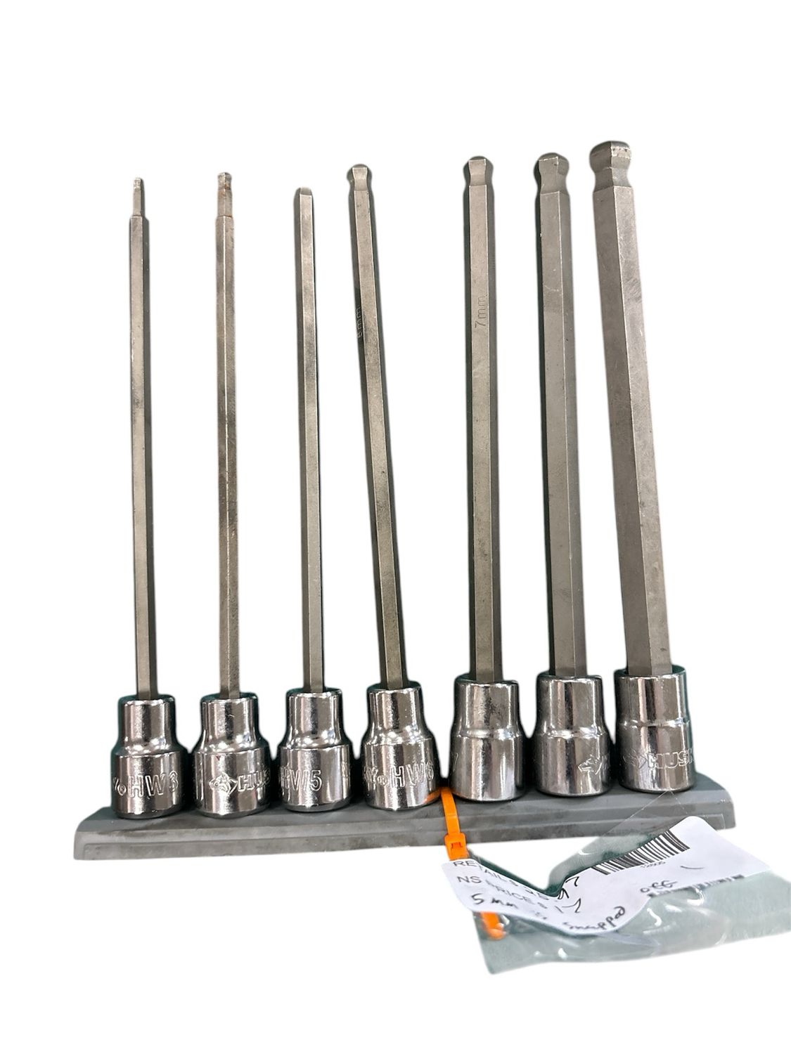 Husky Long Ball End Bit Socket Set Metric (7-Piece) H3DMMLBBS7PCNN