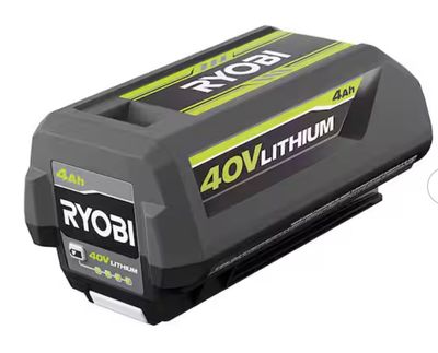 RYOBI 40V Lithium-Ion 4.0 Ah Battery OP4040A1   .
