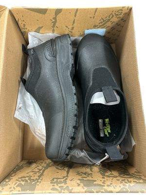 Western Chief Men&#39;s Ravensdale Waterproof Rubber Garden Shoe - Black Size 9 20214179B