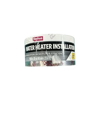Nashua Tape 1.89 in. x 30 yd. Water Heater Installation Air Duct Tape 1529787