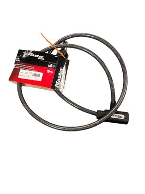 Master Lock Cable Lock with Key, 5 ft. Long 8364DCC