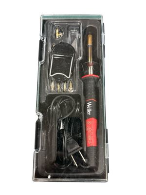 Weller 25-Watt/120-Volt Corded Woodburning Soldering Iron Kit (15-Piece) WLIWBK2512A