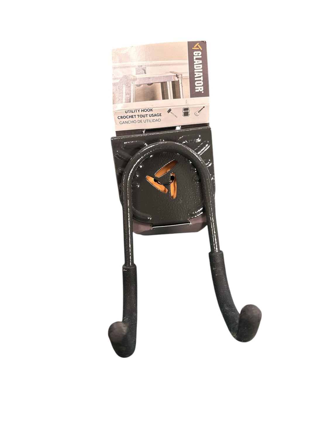 Gladiator Utility 50 lb. Steel Garage Hook for GearTrack or GearWall GAWEXXUHSH
